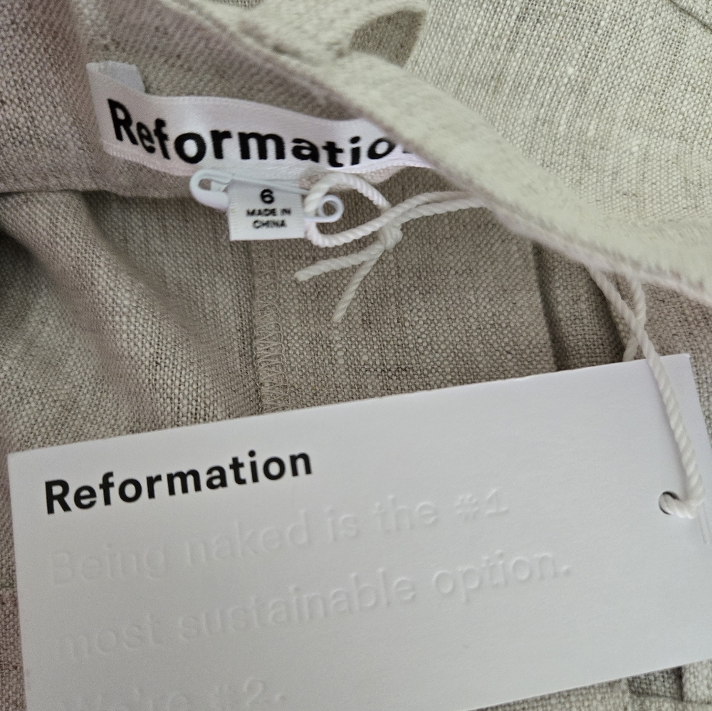 Reformation Beige Maxi Skirt with Front Slit - Picture 10 of 12